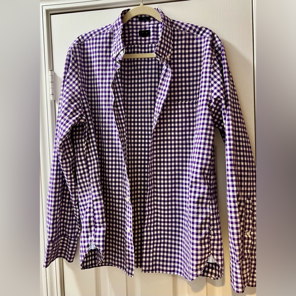 J.Crew Men’s Slim Fit Dress Shirt - Plaid